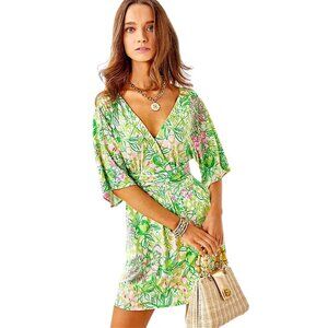 Lilly Pulitzer Parigi Knit Skort Romper in Fauna Green NWT - Size X-Large